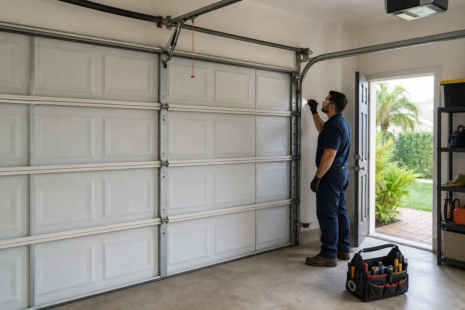 field — illustrative garage doors photography